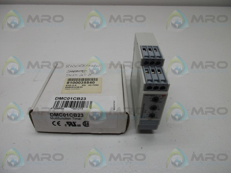 CARLO GAVAZZI DMC01CB23 MULTIFUNCTION TIMER * NEW IN BOX *