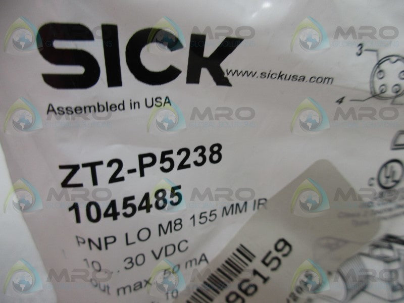 SICK ZT2-P5238 PHOTOELECTRIC SENSOR * NEW IN FACTORY BAG *