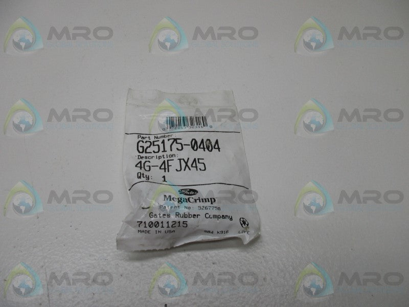 GATES 4G-4FJX45 HOSE COUPLING FITTING * NEW IN FACTORY BAG *