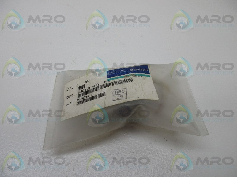 ROLLS ROYCE 23007803 IGNITER SPARK ASSEMBLY * FACTORY SEALED *