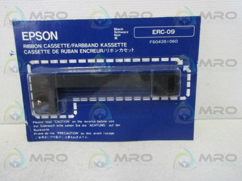 EPSON ERC-09 RIBBON CASSETTE * NEW IN FACTORY BAG *