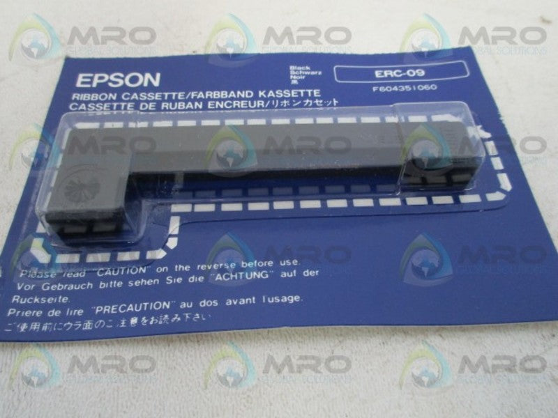 EPSON ERC-09 RIBBON CASSETTE * NEW IN FACTORY BAG *