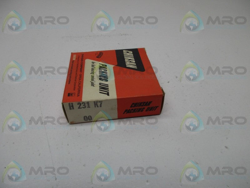 CHIKSAN H231K700 SWIVEL JOINT   NSMP