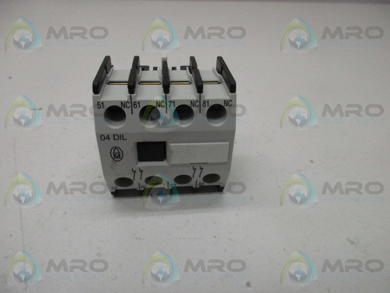 KLOCKNER MOELLER 04DIL AUXILIARY CONTACT * NEW NO BOX *