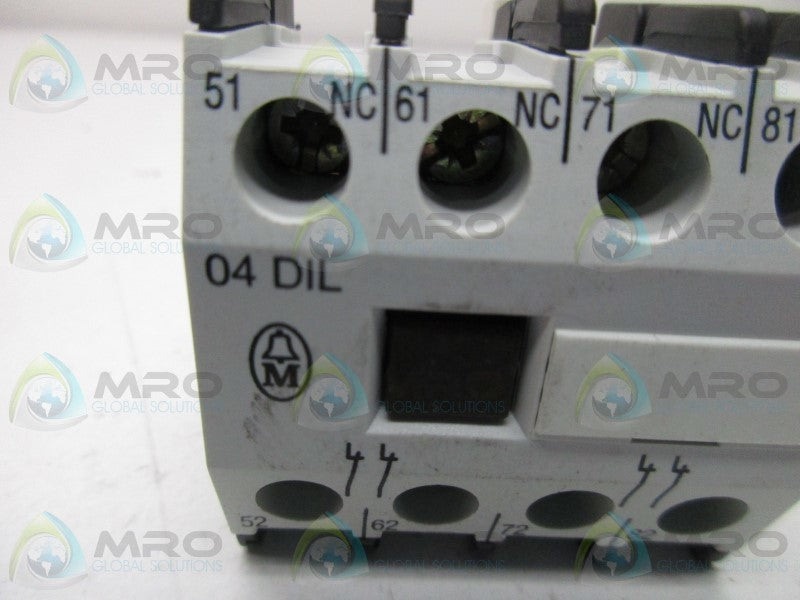 KLOCKNER MOELLER 04DIL AUXILIARY CONTACT * NEW NO BOX *