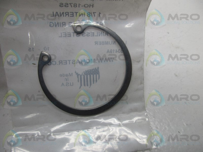 INDUSTRIAL MRO HO-187SS RETAINING RING 1-7/8" * NEW IN FACTORY BAG *