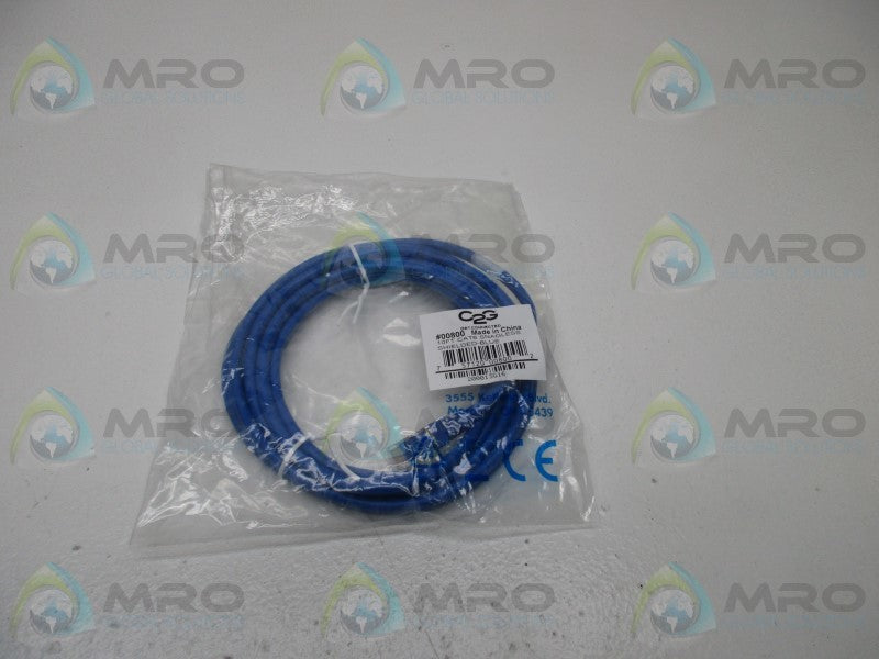 C2G 00800 10FT CAT6 SNAGLESS SHIELDED BLUE  NSMP