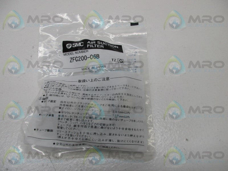 SMC ZFC200-06B AIR SUCTION FILTER * NEW IN FACTORY BAG *