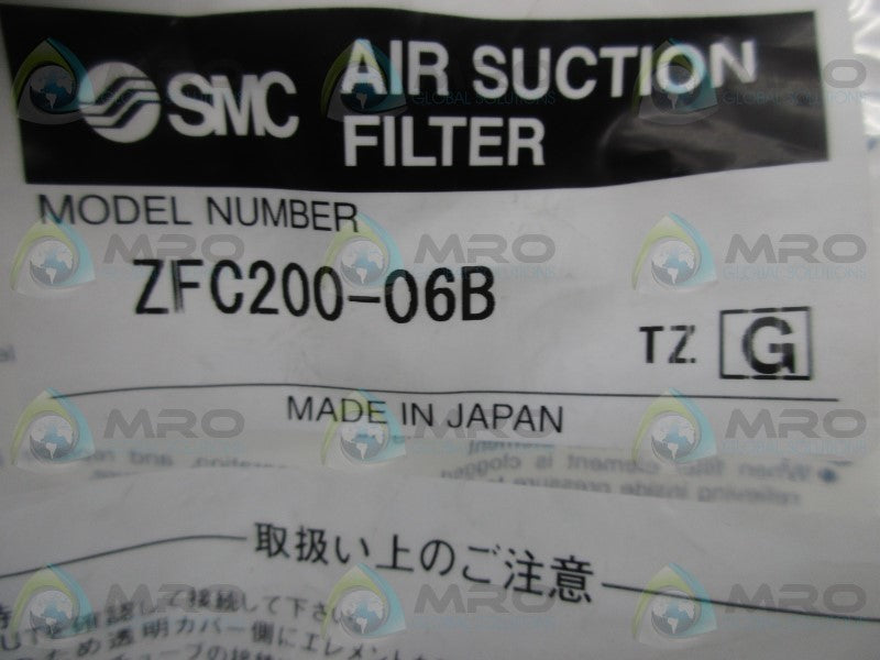 SMC ZFC200-06B AIR SUCTION FILTER * NEW IN FACTORY BAG *