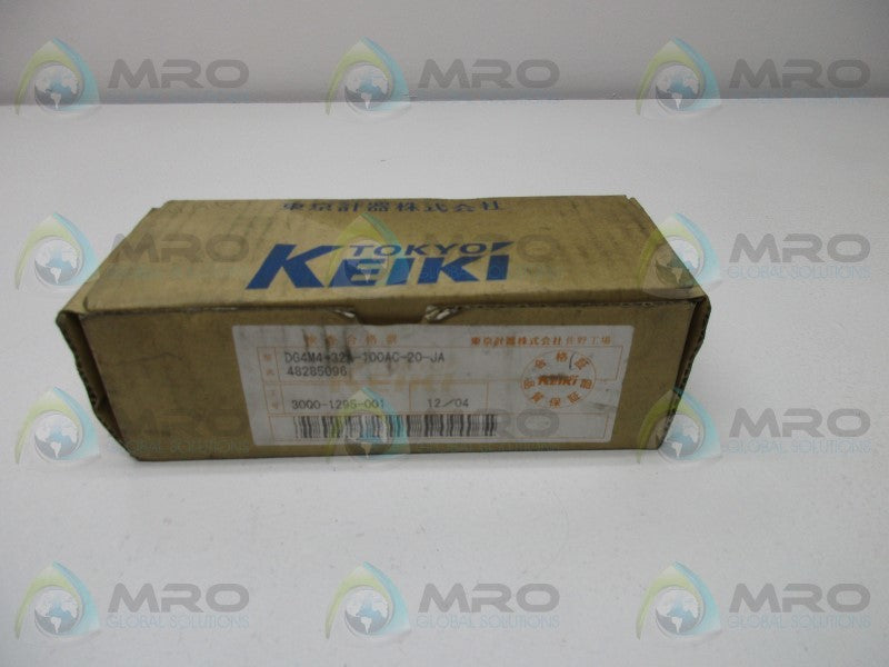 TOKYO KEIKI DG4M4-32A-100AC-20-JA DIRECTIONAL CONTROL VALVE  NSMP