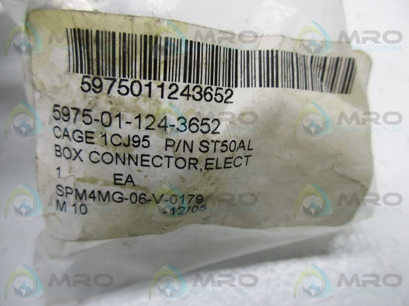 INDUSTRIAL MRO ST50AL LIQUID TIGHT CONNECTOR * NEW IN FACTORY BAG *