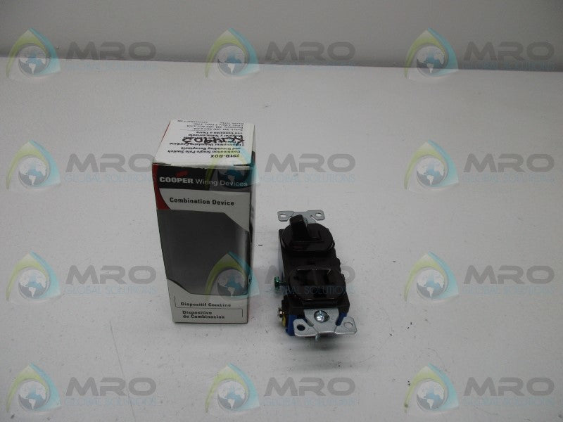 COOPER 291B-BOX RECEPTACLE W/ SWITCH  NSMP
