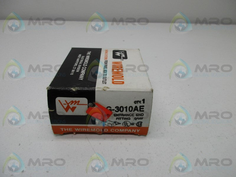 WIREMOLD G-3010AE ENTRANCE END FITTING  NSMP
