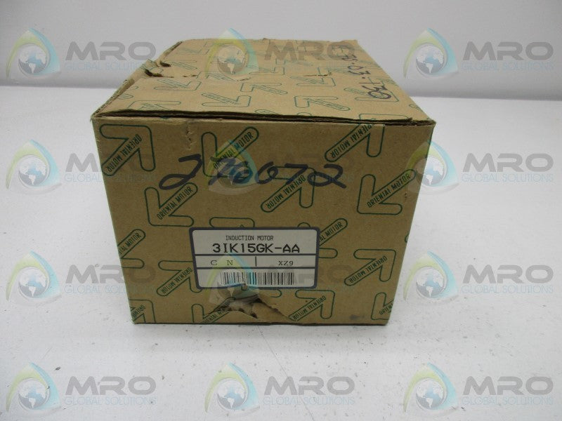 ORIENTAL MOTOR 3IK15GK-AA INDUCTION MOTOR  NSMP