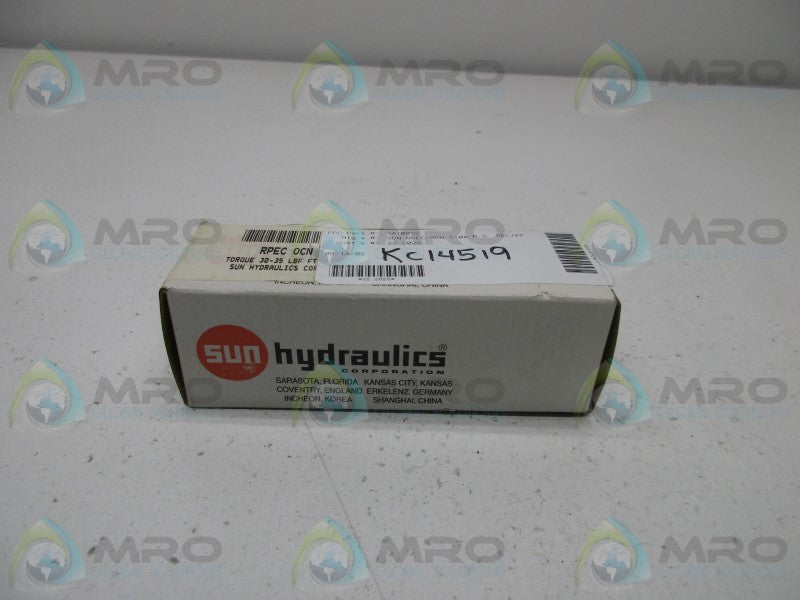 SUN RPEC-0CN PRESSURE CONTROL CARTRIDGE  NSMP