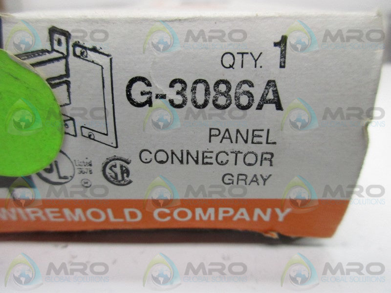 WIREMOLD G-3086A PANEL CONNECTOR  NSMP