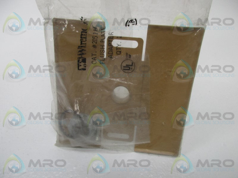 WIREMOLD 2051H FLUSH PLATE ADAPTER * NEW IN FACTORY BAG *