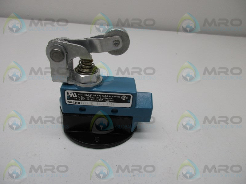 MICRO SWITCH BZV6-2RQ2 LIMIT SWITCH ROLLER TOP  NSNP