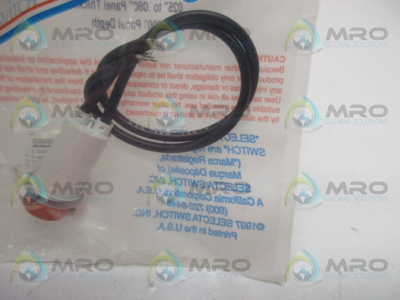 SELECTA SL53416-6-BG INDICATOR LIGHT (AMBER) * NEW IN FACTORY BAG *