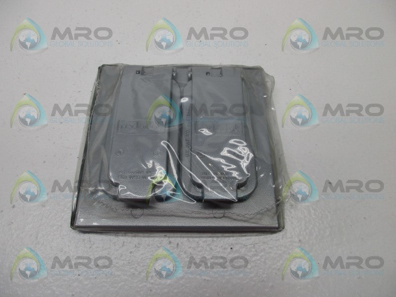 THOMAS & BETTS WR281-C TWO GANG DUPLEX COVER * NEW IN ORIGINAL PACKAGE *