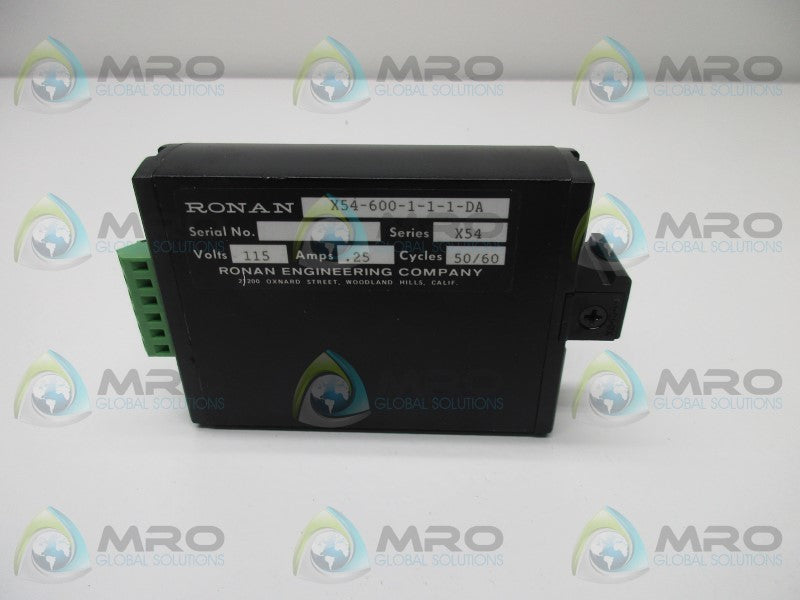 RONAN X54-600-1-1-1-DA POWER SUPPLY  NSNP