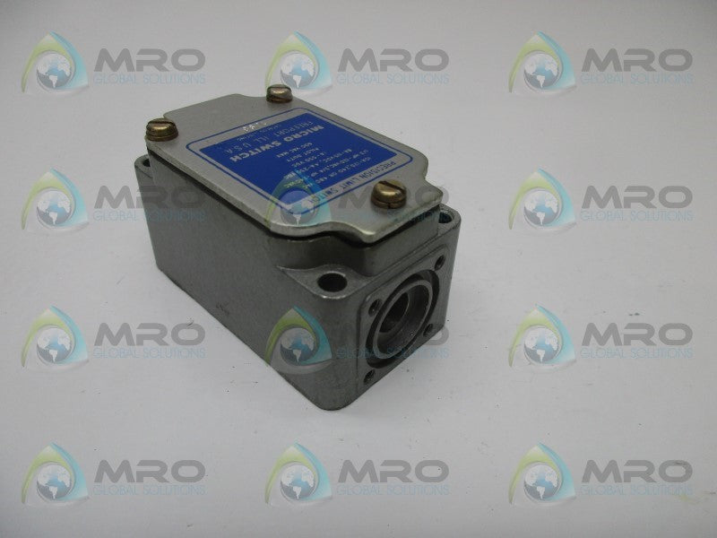 MICRO SWITCH 1LS8 LIMIT SWITCH BODY  NSNP
