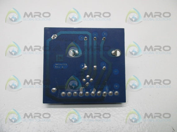 CONTROL TECHNIQUES 1074-116 POWER SUPPLY BOARD (AS PICTURED) * USED *