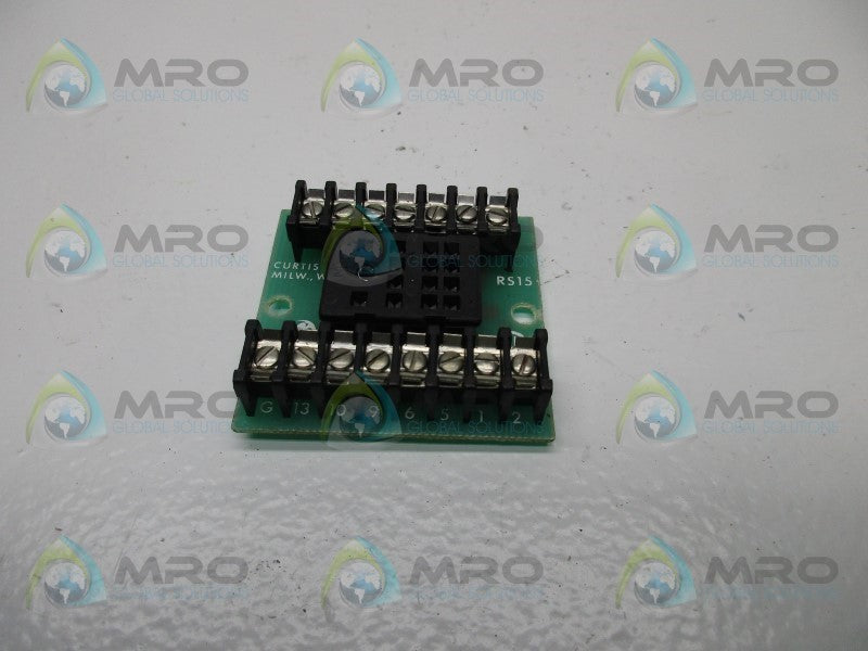 CURTIS RS15 RELAY SOCKET  UNMP