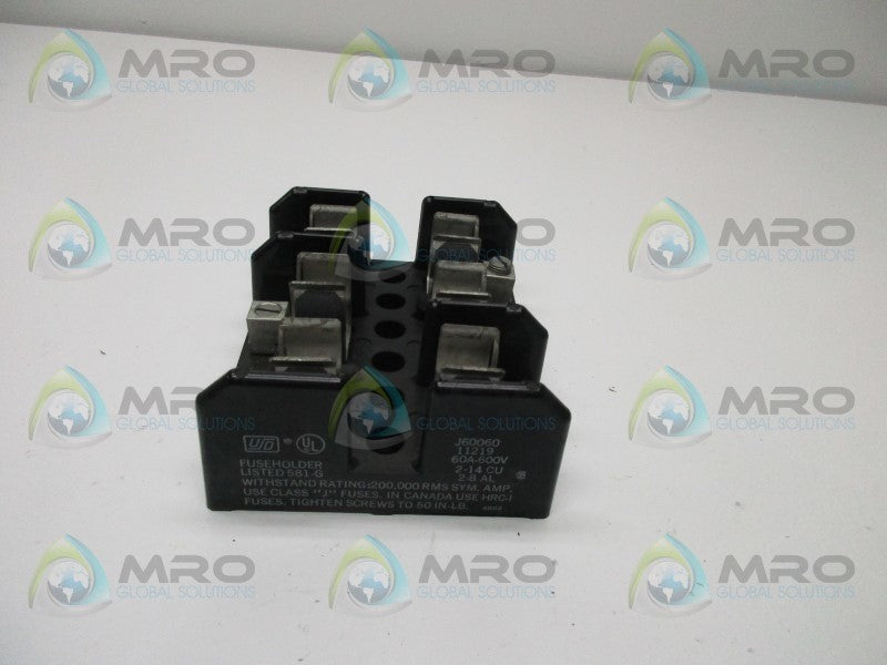 BUSSMANN J60060 FUSE BLOCK  UNMP