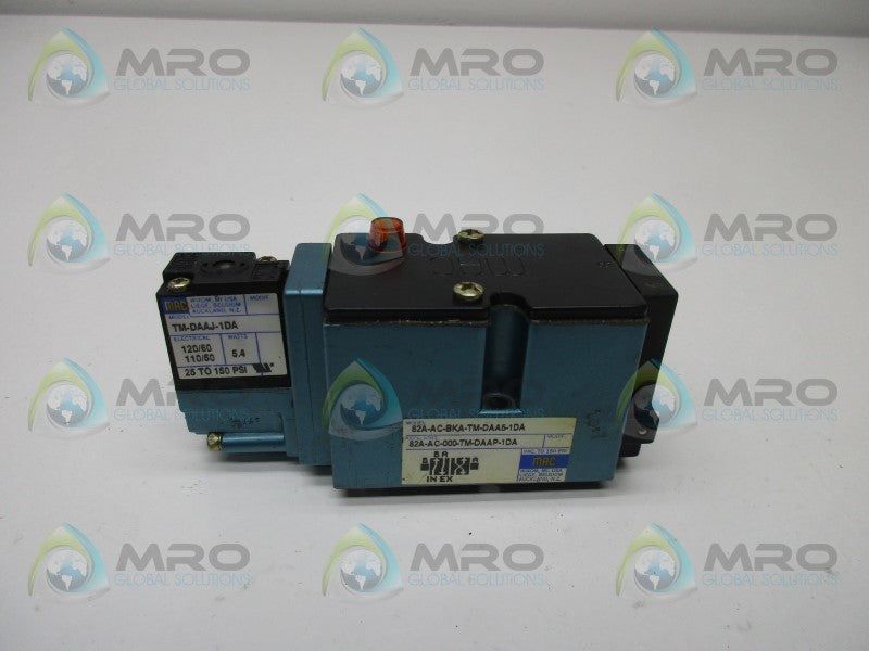 MAC 82A-AC-BKA-TM-DAA5-1DA SOLENOID VALVE  UNMP