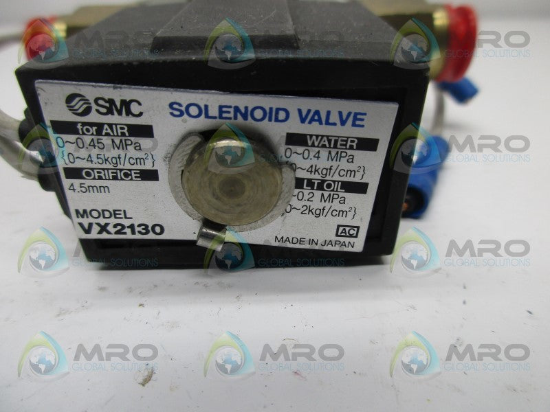 SMC VX2130 SOLENOID VALVE  UNMP