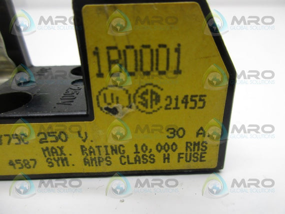 BUSSMANN 1B0001 FUSE HOLDER  UNMP