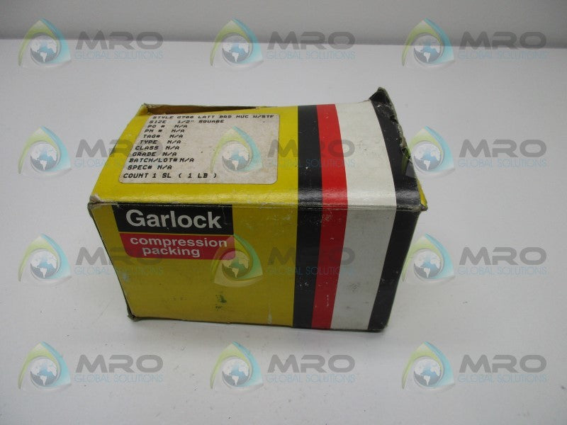 GARLOCK G-700 1/2" COMPRESSION PACKING  NSMP