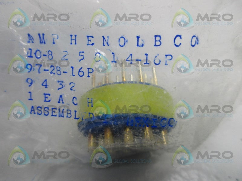 AMPHENOL 97-28-16P CIRCULAR INSERT  NSMP