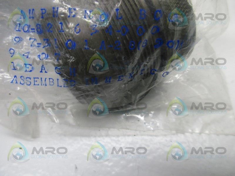 AMPHENOL 97-3101A-28 (850) CIRCULAR SHELL * NEW IN FACTORY BAG *