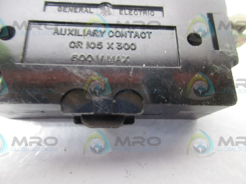 GENERAL ELECTRIC CR105X300 AUXILIARY CONTACT  UNMP