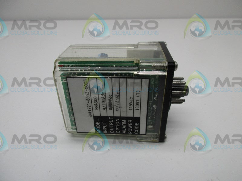 WILKERSON MM4300 RELAY MODULE 4/20MADC 0/12VDC  UNMP