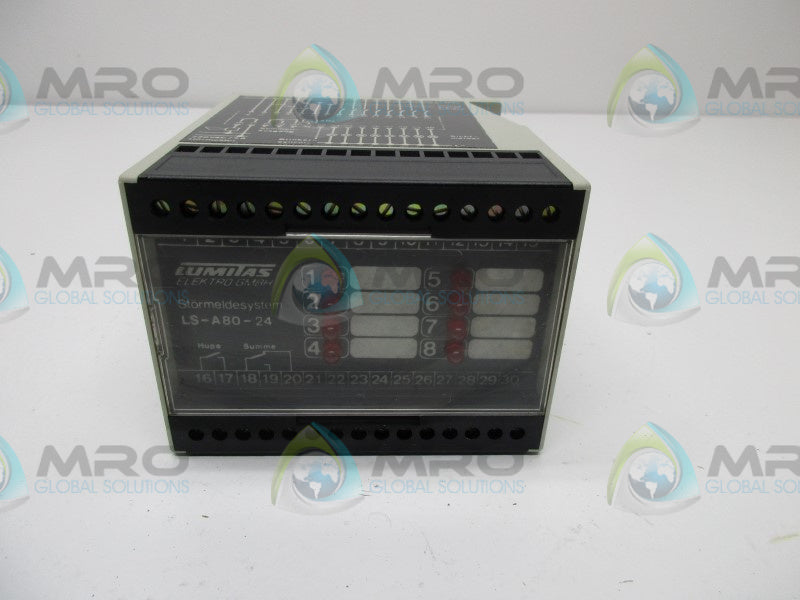LUMITAS LS-A80-24 SAFETY RELAY  NSNP