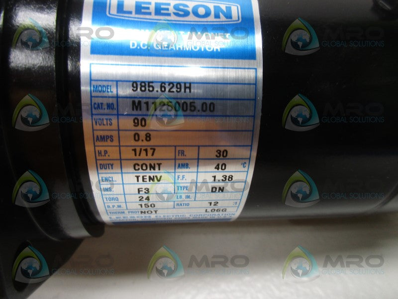LEESON M1125005.00 GEAR MOTOR * NEW IN BOX *