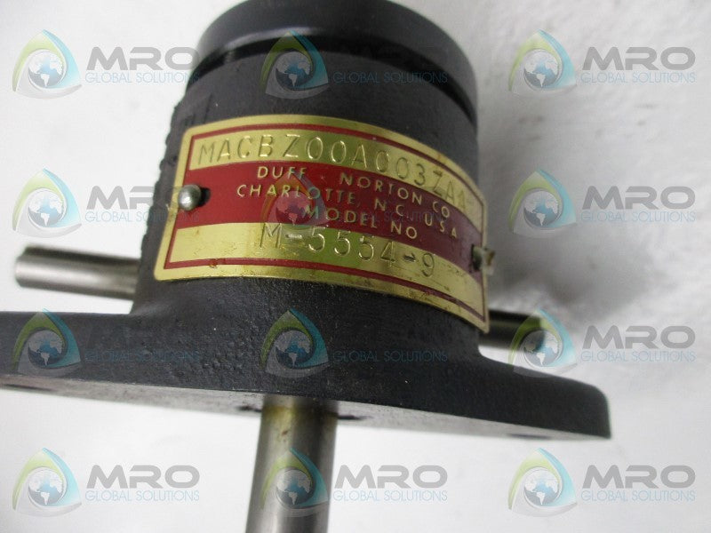 DUFF NORTON M-5554-9 ACTUATOR * NEW NO BOX  *
