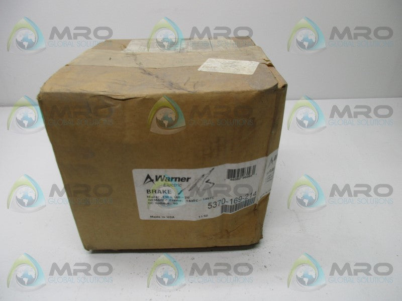 WARNER ELECTRIC 5370-169-214 BRAKE * FACTORY SEALED *