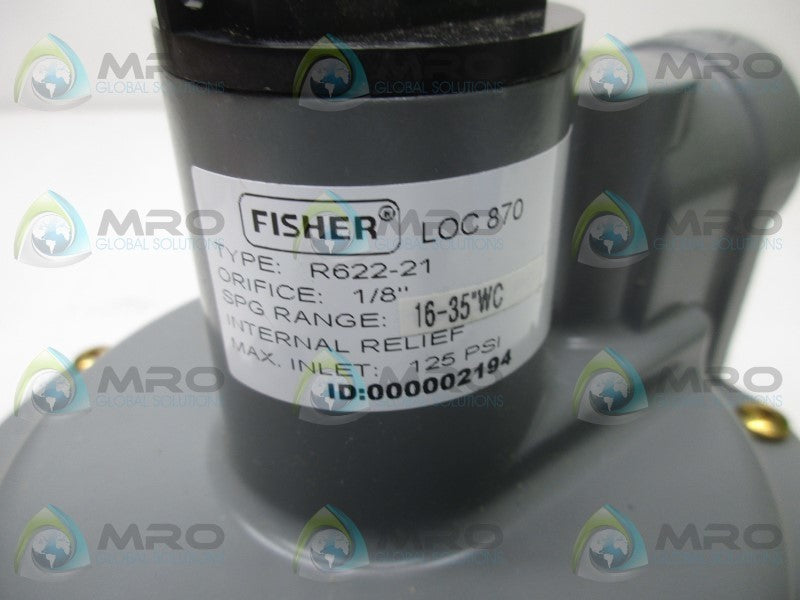 FISHER R622-21 REGULATOR  NSMP