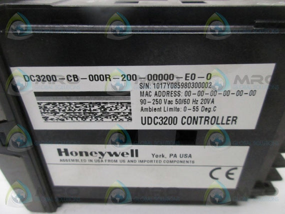 HONEYWELL DC3200-CB-000R-200-00000-E0-0 TEMPERATURE CONTROLLER * NEW NO BOX *