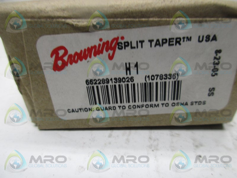 BROWNING H1 SPLIT TAPER * FACTORY SEALED *