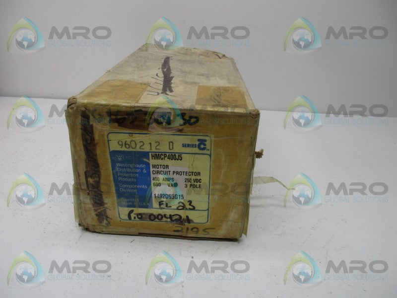 CUTLER HAMMER HMCP400J5  NSMP