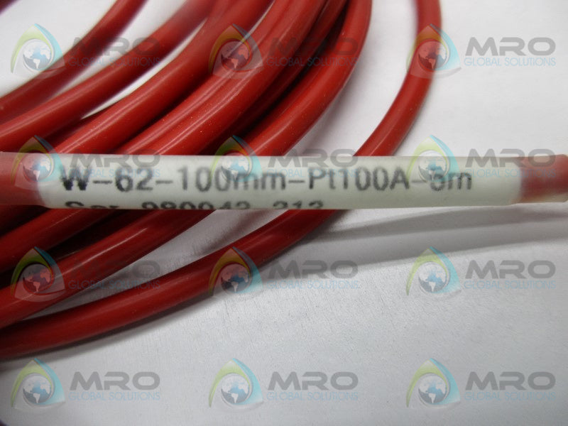 SKS W-62-100MM-Pt100A-5m TEMPERATURE SENSOR * NEW IN FACTORY BAG *
