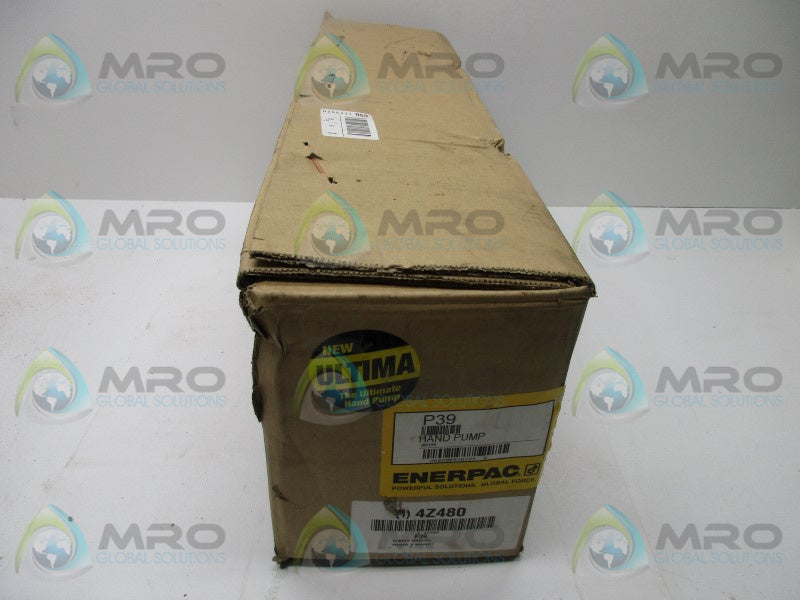 ENERPAC P39 HAND PUMP * FACTORY SEALED *