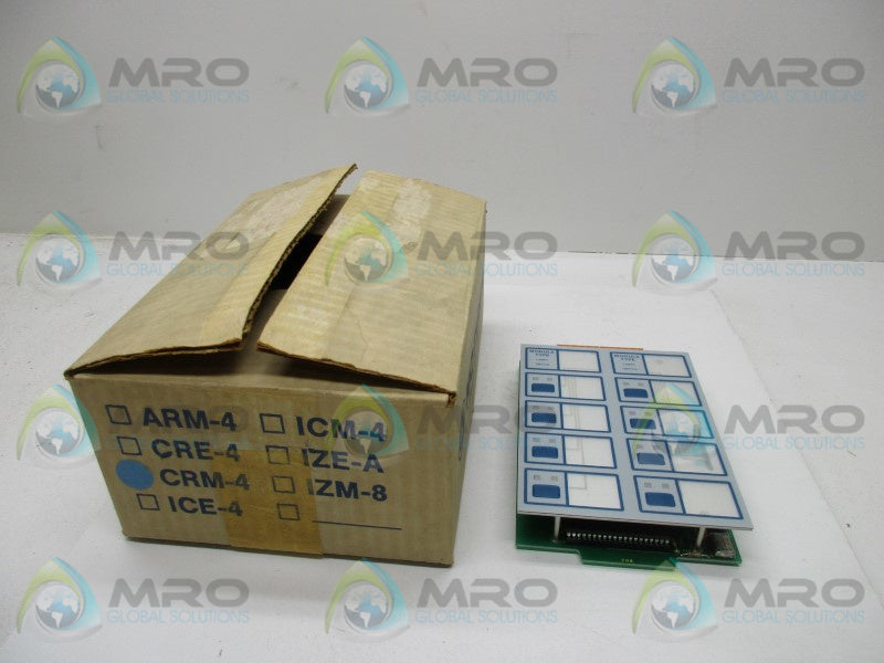 NOTIFIER CRM-4 CONTROL RELAY MODULE * NEW IN BOX *