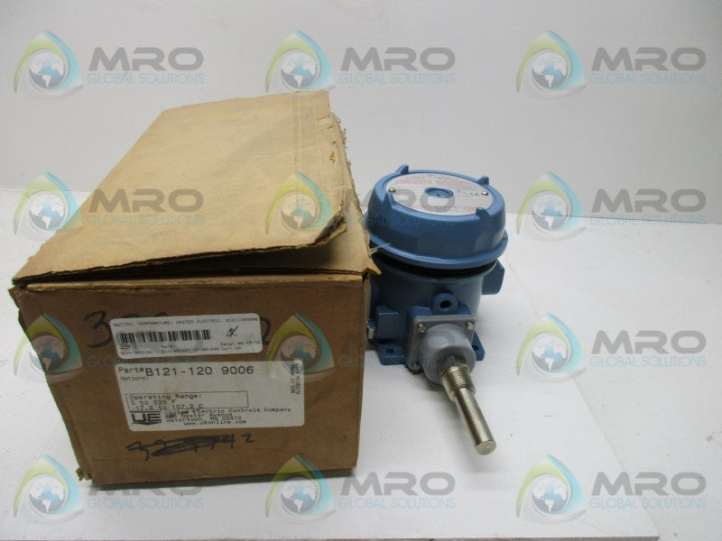 UNITED ELECTRIC B121-120 TEMPERATURE SWITCH  NSMP