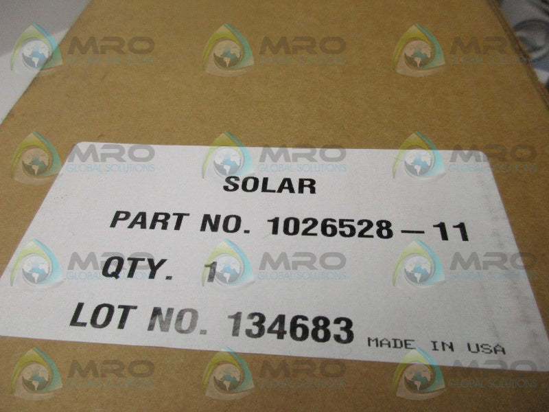 SOLAR 1026528-11 FILTER ELEMENT * FACTORY SEALED *